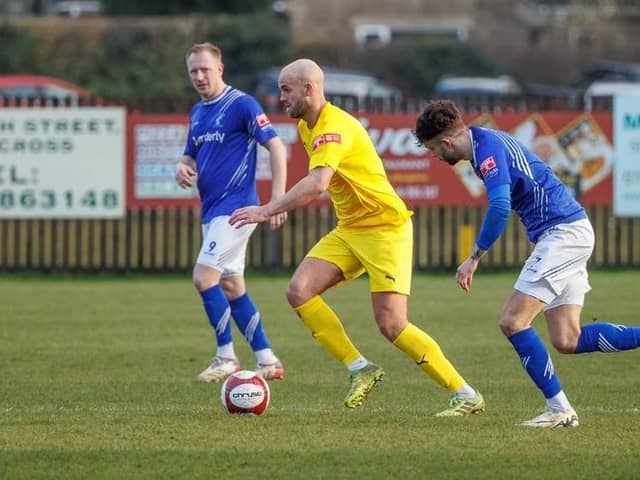 Lancaster’s ​Niall Cowperthwaite is a big supporter of Non-League Day Photo: MICHAEL PORTER PHOTOGRAPHY