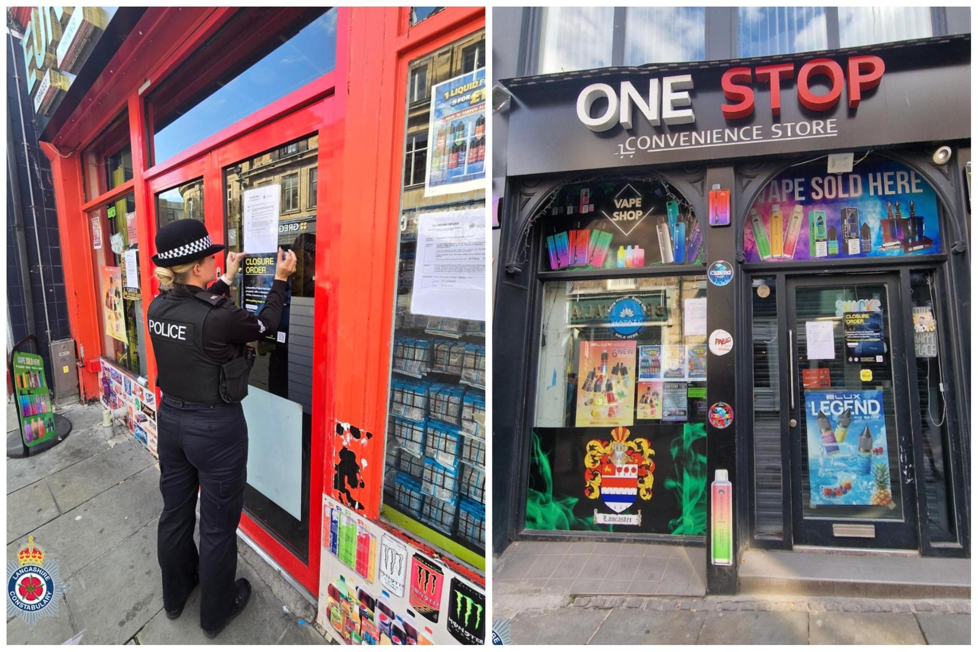 Two vape shops in Lancaster ordered to close after selling illegal tobacco