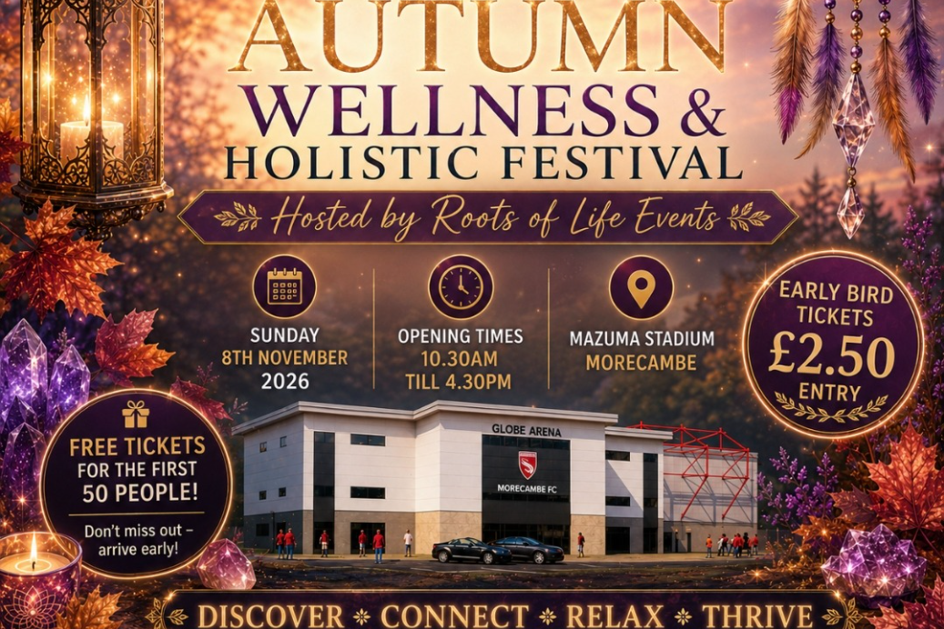 Treatments, gifts, talks and workshops at health event in Morecambe