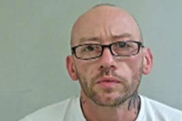 Have you see John Connelly? He is wanted for common assault, burglary and malicious communications (Credit: Lancashire Police)