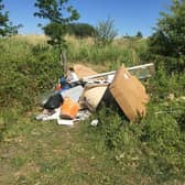 Despite Mr Armalescu not being charged with the offence of fly-tipping itself, the court was shown a photograph of the fly-tip to give an idea of mischief caused by the transfer of waste to unsuitable persons who do not dispose of waste lawfully and properly