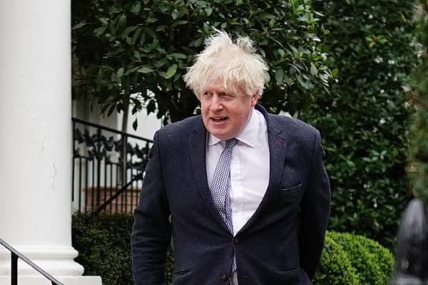 Former PM Boris Johnson has been referred to the police by the Cabinet Office over further potential rule breaches during the pandemic. PIC: Aaron Chown/PA Wire