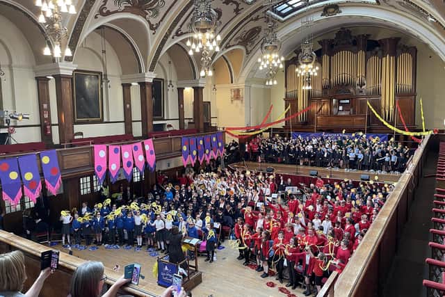 The Schools Music Festival made a return to the Ashton Hall after three years.