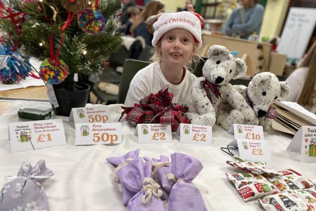 The Christmas fair at St Paul's Scotforth last year raised £1300.