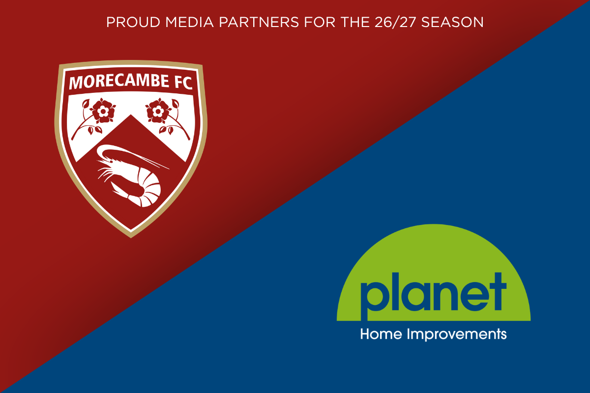 Morecambe FC gibt neuen Medienpartner für die Saison bekannt