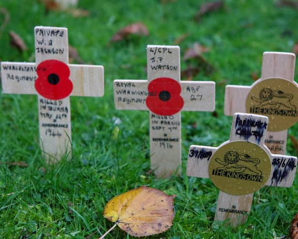 A number of remembrance services have been arranged across the Lancaster district this November. Photo by Joshua Brandwood