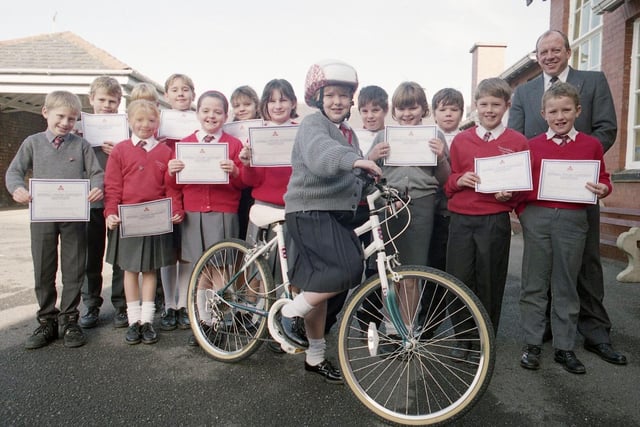 Cycling Proficency at Kirkham School