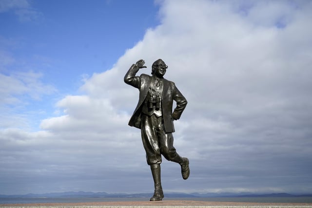 No trip to Morecambe would be complete without a visit to the iconic Eric Morecambe statue - a tribute to the comedian who made the town's name his own.