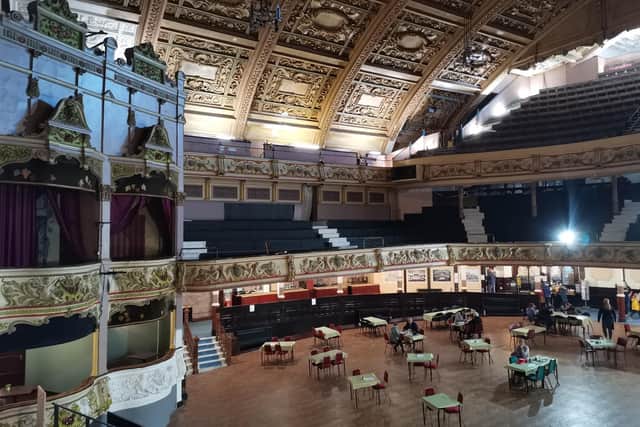 Visitor Emma Parsons snapped this photo during a recent Morecambe Winter Gardens tour.
