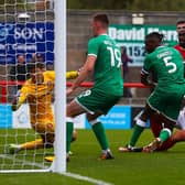 Farrend Rawson scored Morecambe's winner at the weekend Picture: Jack Taylor