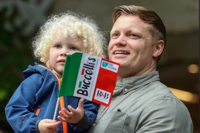 Children enjoyed Festa Italia as well as adults.