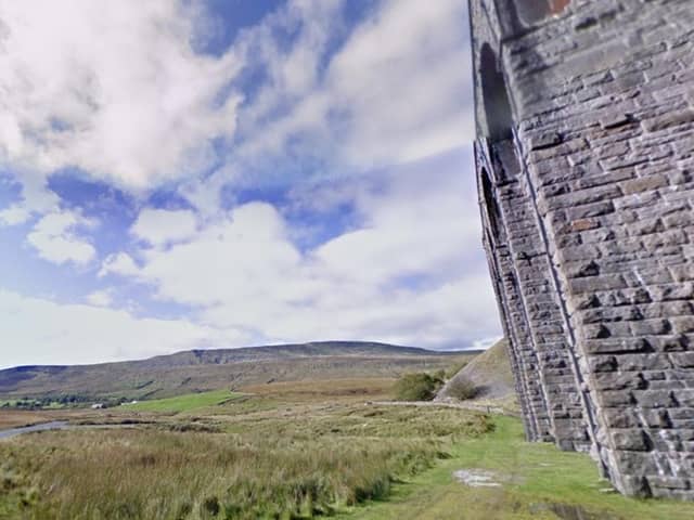 A paraglider died after suffering a medical episode near Ribblehead, near Ingleton on Saturday. Picture from Google Street View.