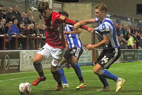 Morecambe will meet Sheffield Wednesday in round one of the FA Cup Picture: Michael Williamson
