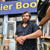 The Old Pier Bookshop owner Tony Vettesse. Picture: Robbie MacDonald