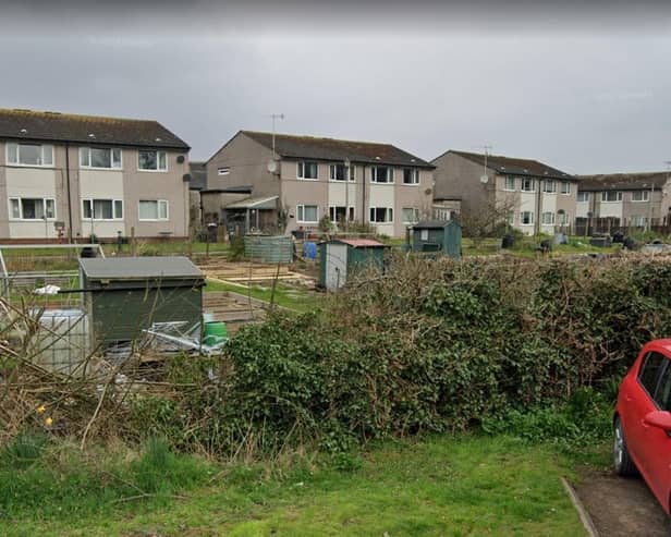 Part of Carnforth allotments. Photo: Google Street View