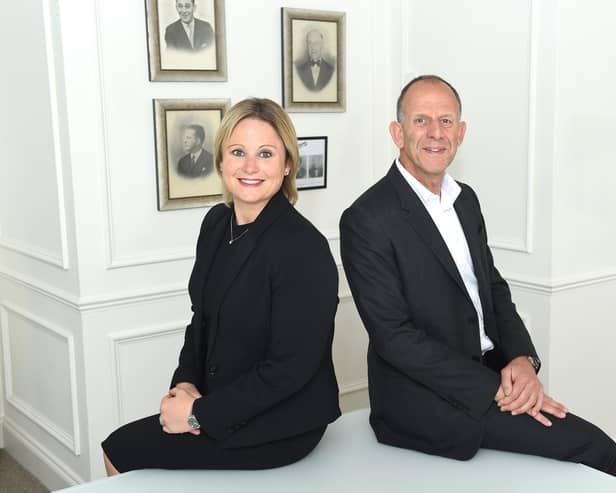 Beaverbrooks - managing director Anna Blackburn and chariman Mark Adlestone