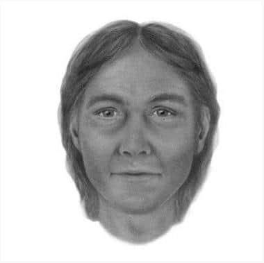 An artist's impression of the man whose body was found near Glasson Dock in 2015. Picture courtesy of UK Missing Persons Unit.
