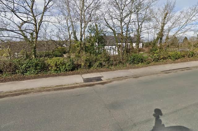 The body of an elderly man was found in the canal at Church Court, Bolton-le-Sands on Monday. Picture from Google Street View.