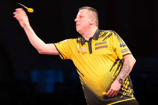 Dave Chisnall was defeated by Stephen Bunting at Alexandra Palace Picture: PDC