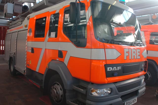 Crews tackle house fire in Morecambe