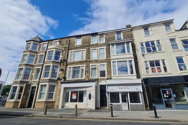 A one-bedroom apartment at 88, Euston Road, Morecambe is up for auction with a starting bid of just £25,000. Picture courtesy of Pattinson Auction.
