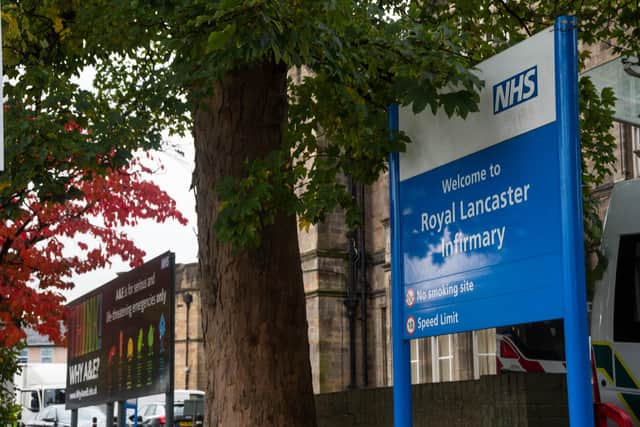 The nurses strike will impact services at the Royal Lancaster Infirmary.