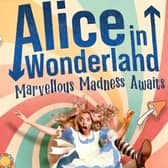 The Dukes Alice in Wonderland outdoor show comes to Lancaster's Williamson Park.