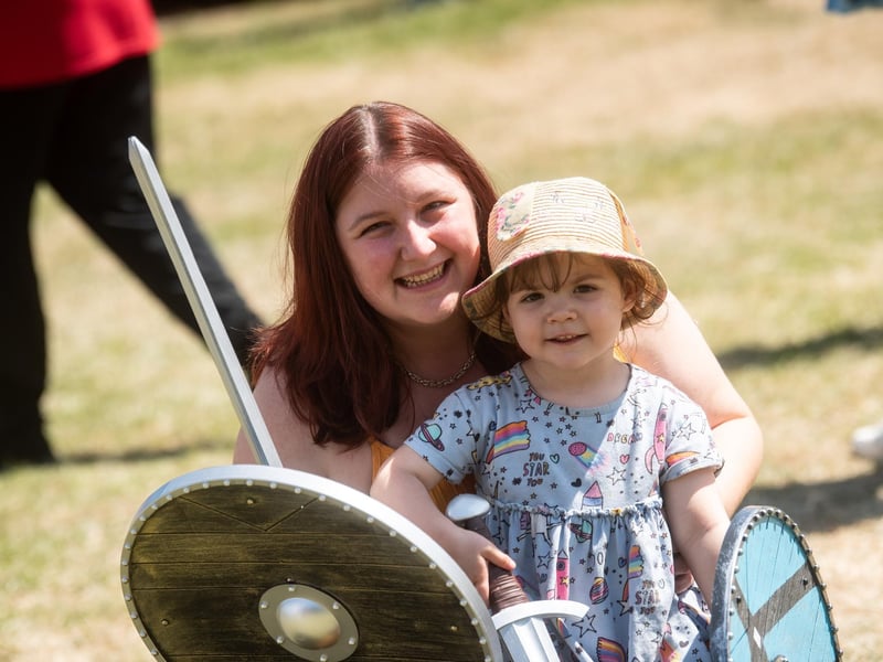 Heysham Viking Festival 2026 - enjoying the festival which was suitable for the whole family.