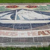 Morecambe's famous mosaic has gone walkabout again - but this time for repairs. Picture by Josh Brandwood.