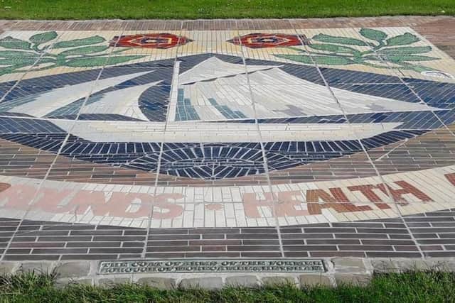 Morecambe's famous mosaic has gone walkabout again - but this time for repairs. Picture by Josh Brandwood.