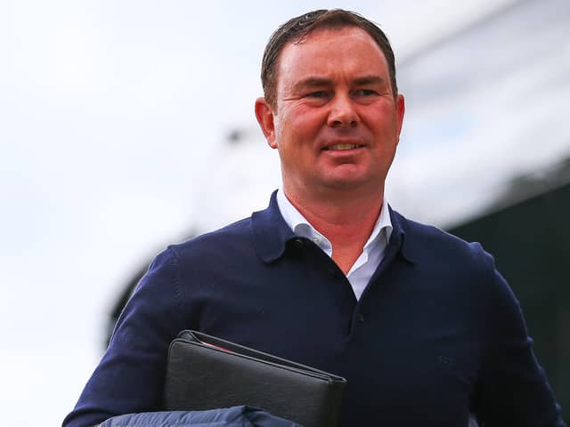 Morecambe boss Derek Adams prepares to face his former employers Bradford City Picture: Jack Taylor