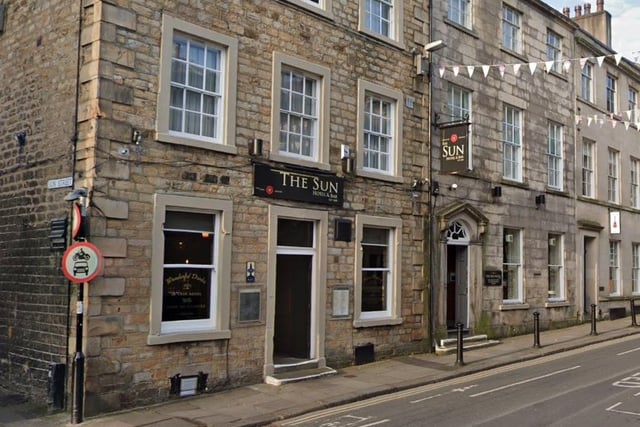 The Sun Hotel and Bar on Church Street has a rating of 4.5 out of 5 from 1.3k Google reviews