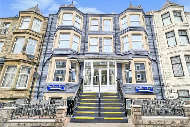 The double bay fronted property on West End Road in Morecambe - The Glenthorn Hotel. Picture courtesy of R & B Estates, Lancaster.