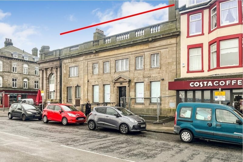 The former Natwest bank in Morecambe is up for auction.