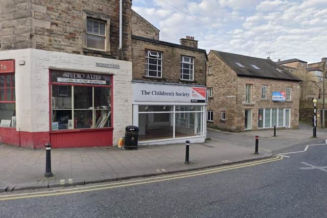 The former charity shop at 1 Damside Street in Lancaster. Photo: Google Street View