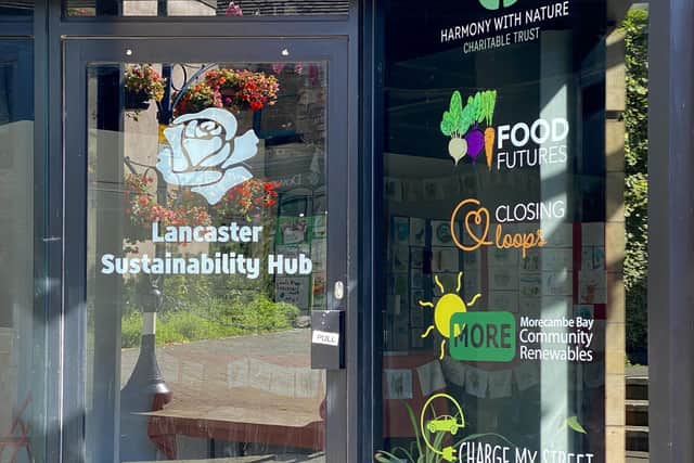 The Sustainability Hub in Marketgate, Lancaster.