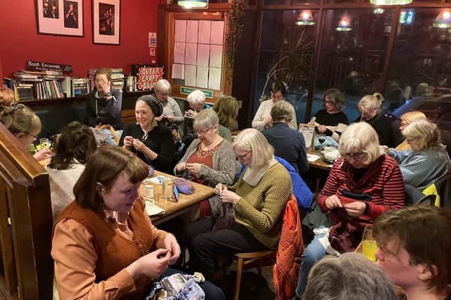 Knit & crochet nights at The Gregson