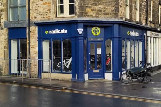 The new e-radicals shop in King Street.