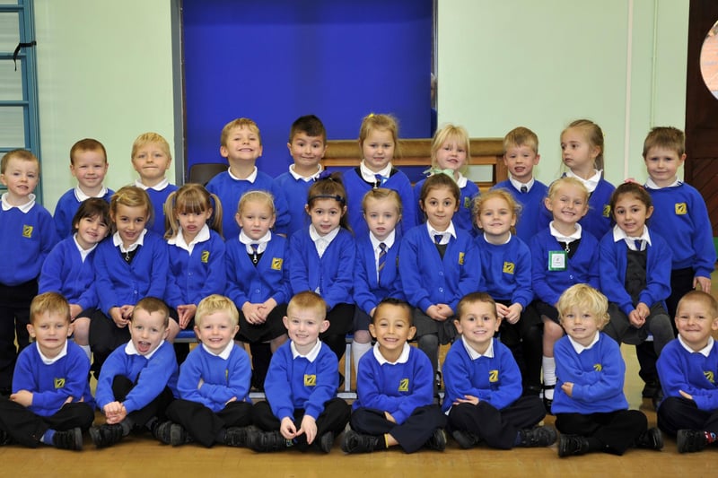 Reception Class RJL at Westgate School, Morecambe, from 2015.