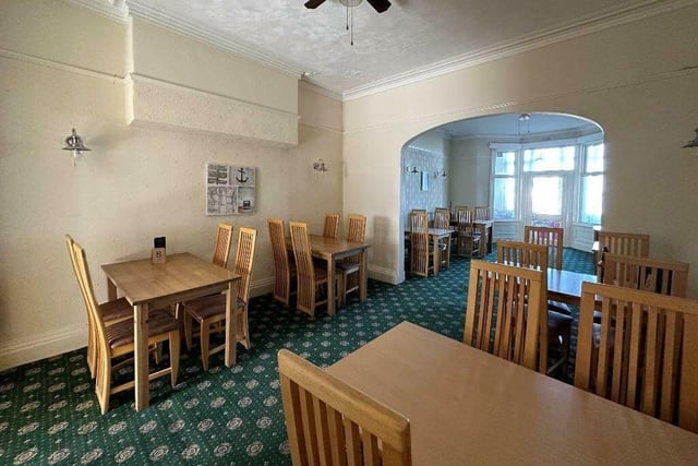 The dining room at the hotel. Picture courtesy of Nationwide Business Sales LTD, Castleford.