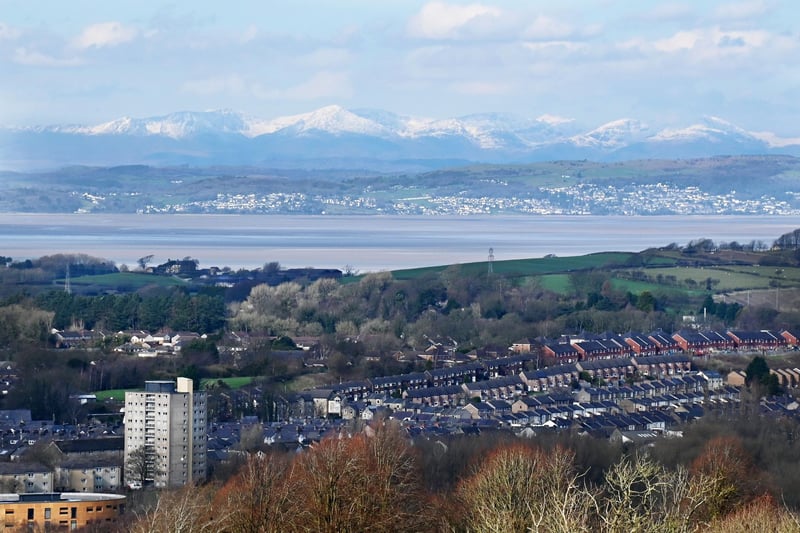 You can see for miles on a clear day from Williamson Park.