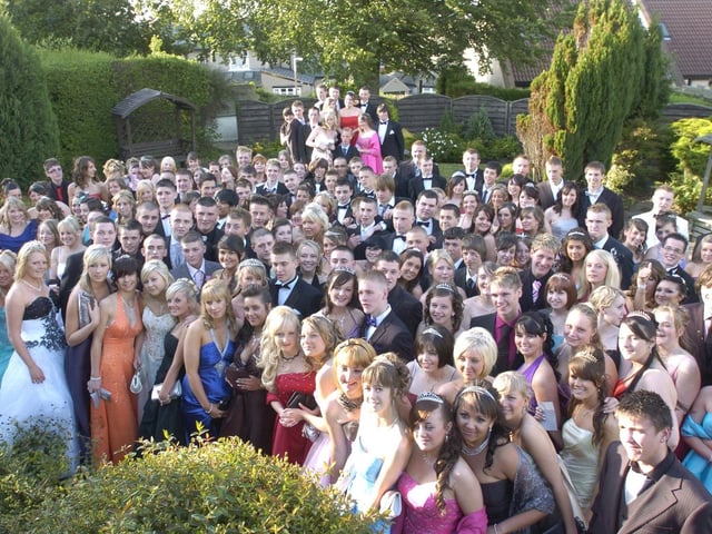 Morecambe High School Ball held at The Elms Hotel in 2008.