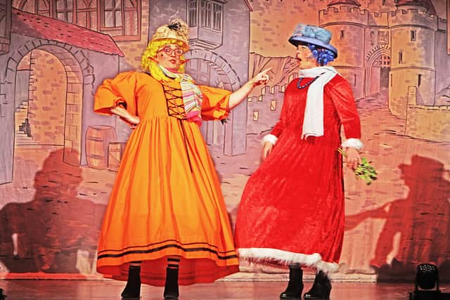 Last year's pantomime from Lancaster Footlights was Cinderella. Picture from Lancaster Footlights Cinderella 2022.