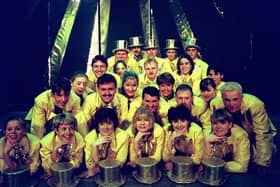 The LADOS cast from Chorus Line who performed at the Grand Theatre.
