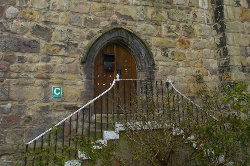 The entrance to the Chapel.
