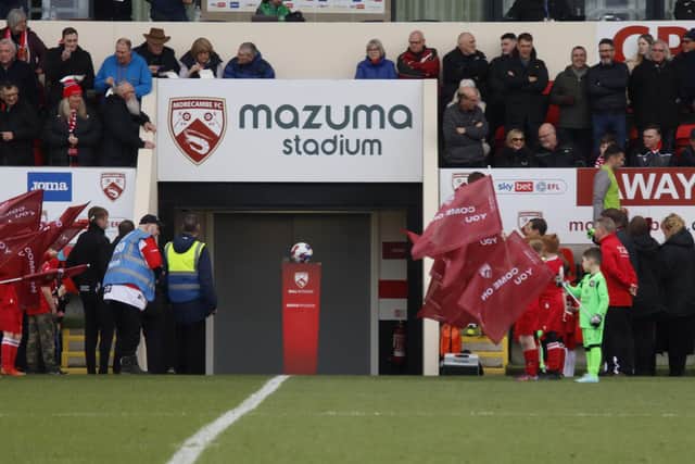 Morecambe FC's future ownership is yet to be decided Picture: Ian Lyon
