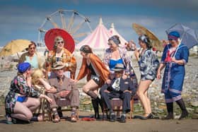 Morecambe Vintage-by-the-Sea festival. Picture by Martin Bostock.