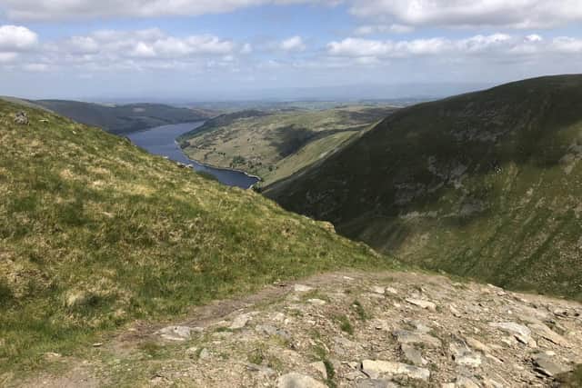 A view from a Lake District training walk. Picture by Hazel Sharples.