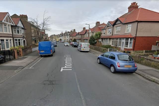 One of the fires was in a flat in Thornton Road. Photo: Google Street View