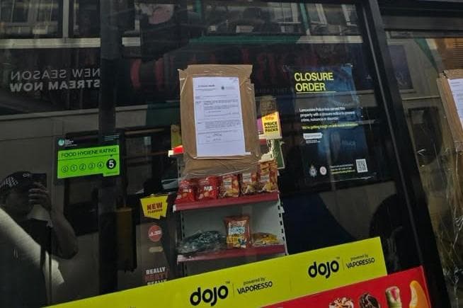 Lancaster shop ordered to close for three months for selling illicit ...